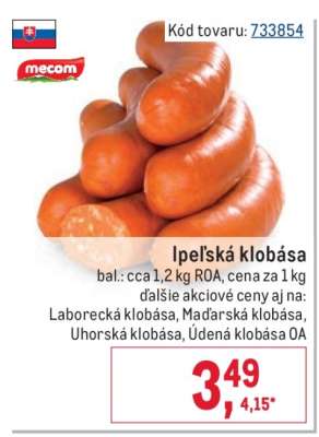 Ipeľská klobása