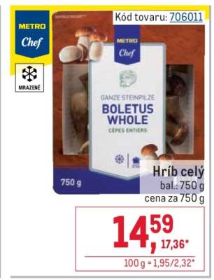 Hríb celý