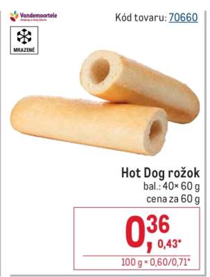 Hot Dog rožok
