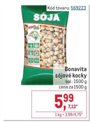 Bonavita sójové kocky