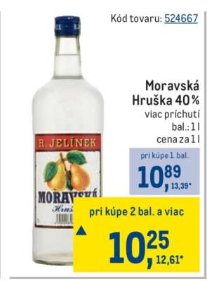 Moravská Hruška 40 %