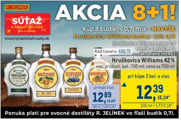 Hruškovica Williams 42%