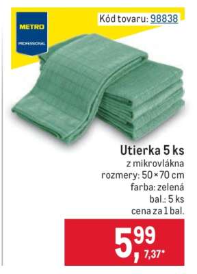 Utierka 5 ks