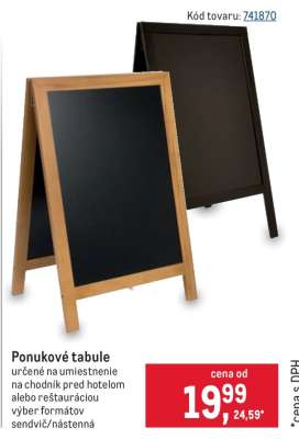 Ponukové tabule