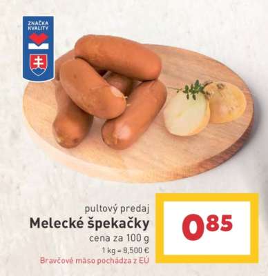 Melecké špekačky