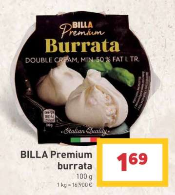 BILLA Premium burrata