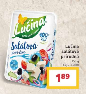 Lučina Šalátová prírodná