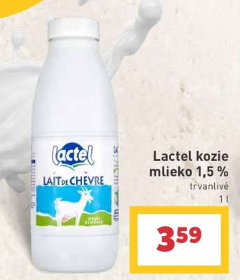Lactel kozie mlieko 1,5 %