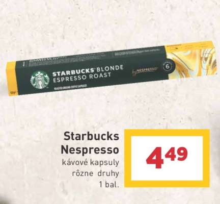 Starbucks Nespresso