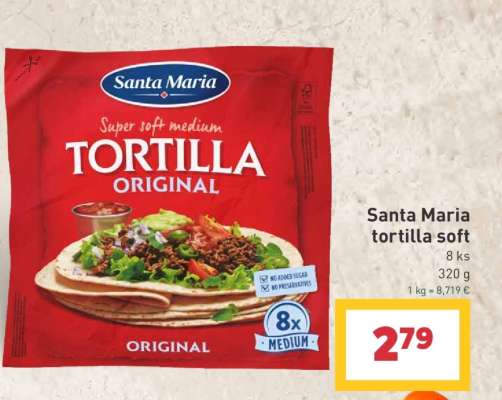 Santa Maria tortilla soft