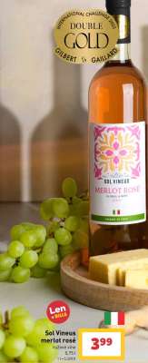 Sol Vineus merlot rosé