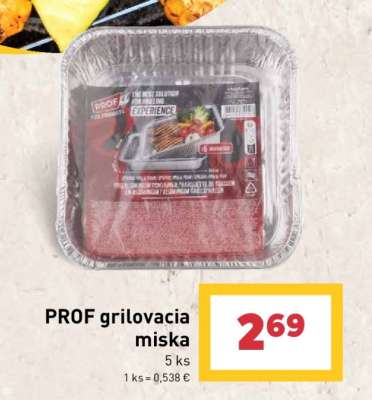 PROF grilovacia miska