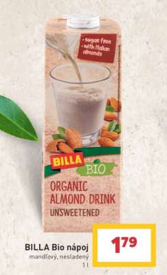 BILLA Bio nápoj