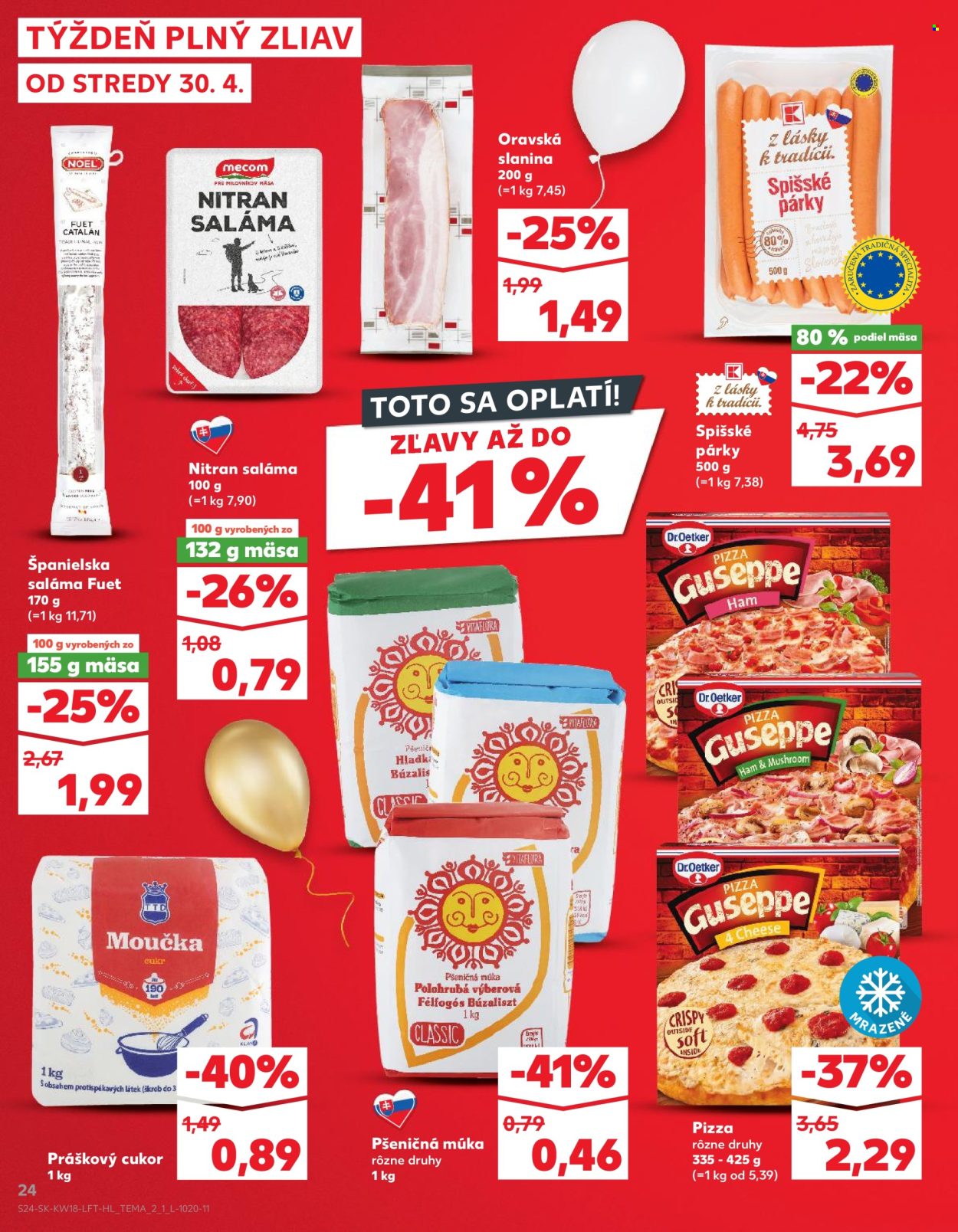 Leták Kaufland - 30.4.2025 - 6.5.2025.