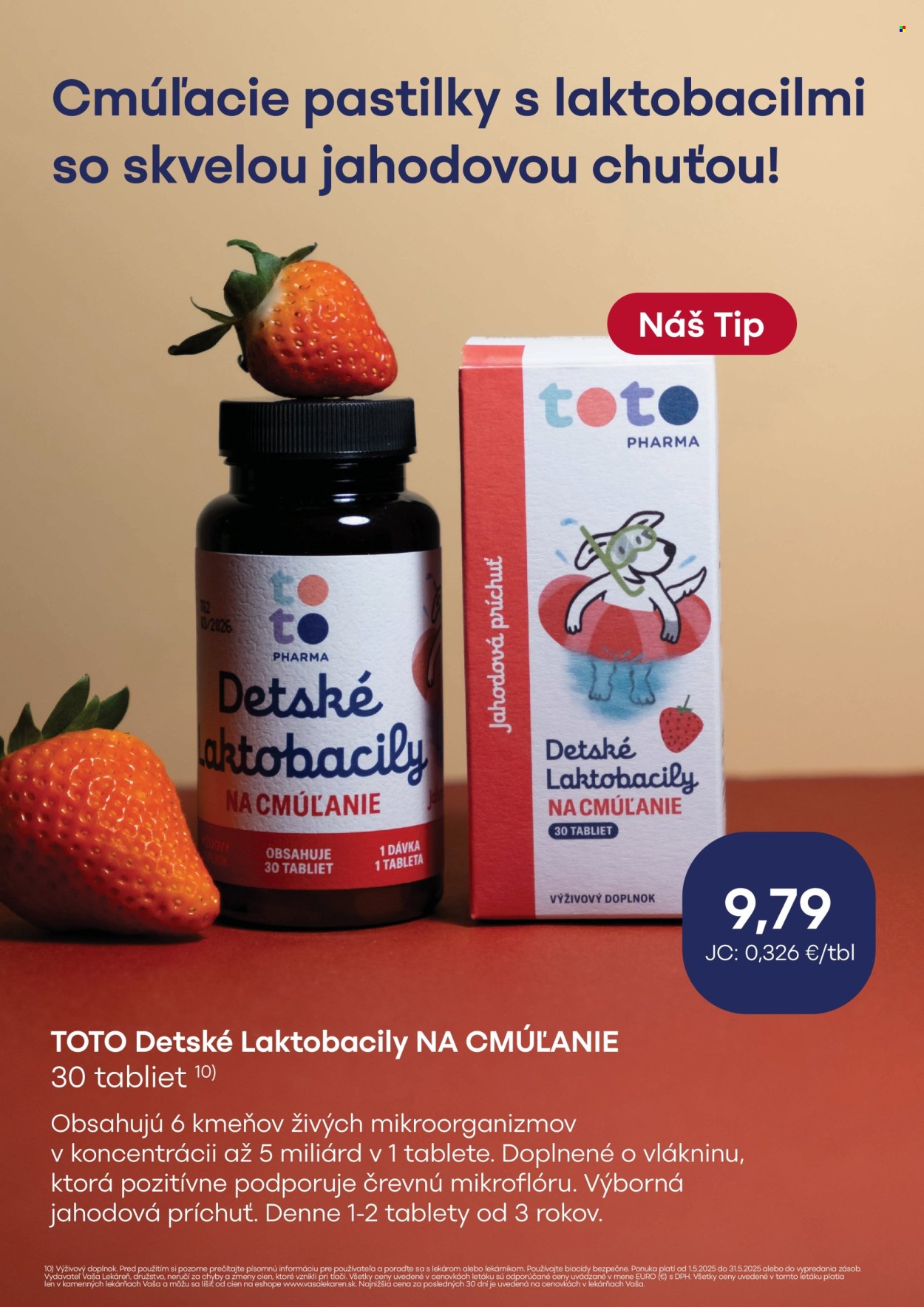 Leták Vaša lekáreň - 1.5.2025 - 31.5.2025.