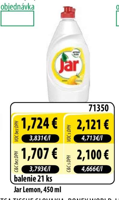 Jar Lemon, 450 ml