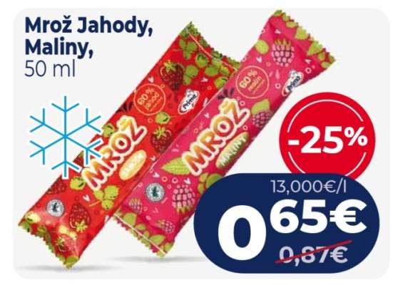 Mrož Jahody, Maliny