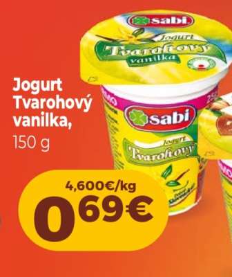 Jogurt Tvarohový vanilka