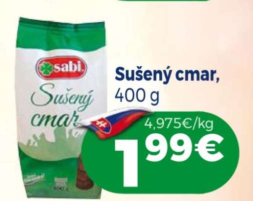 Sušený cmar