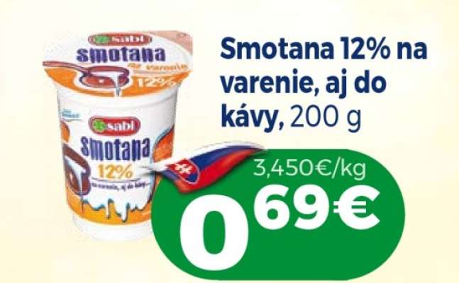 Smotana 12%