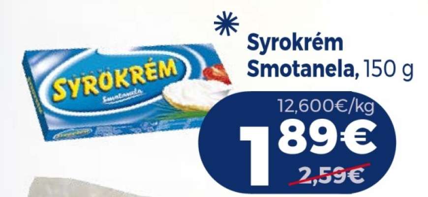 Syrokrém Smotanela 150 g