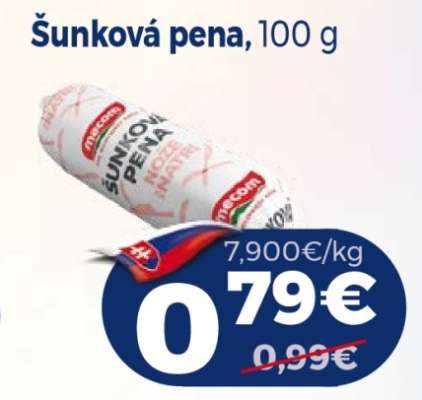 Šunková pena, 100 g