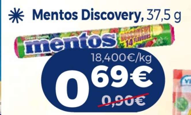 Mentos discovery, 37,5 g