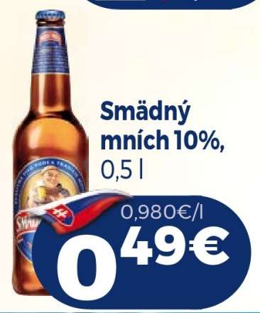 Smädný Mních 10 0,5 l