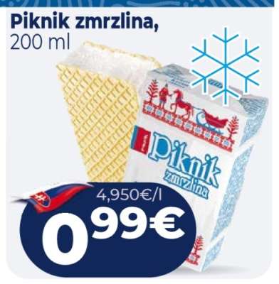 Piknik zmrzlina