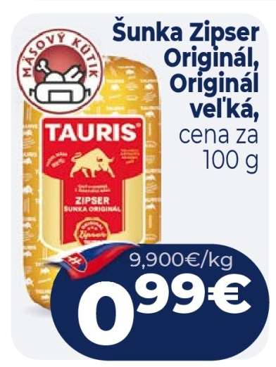 Šunka Zipser Originál, Originál veľká