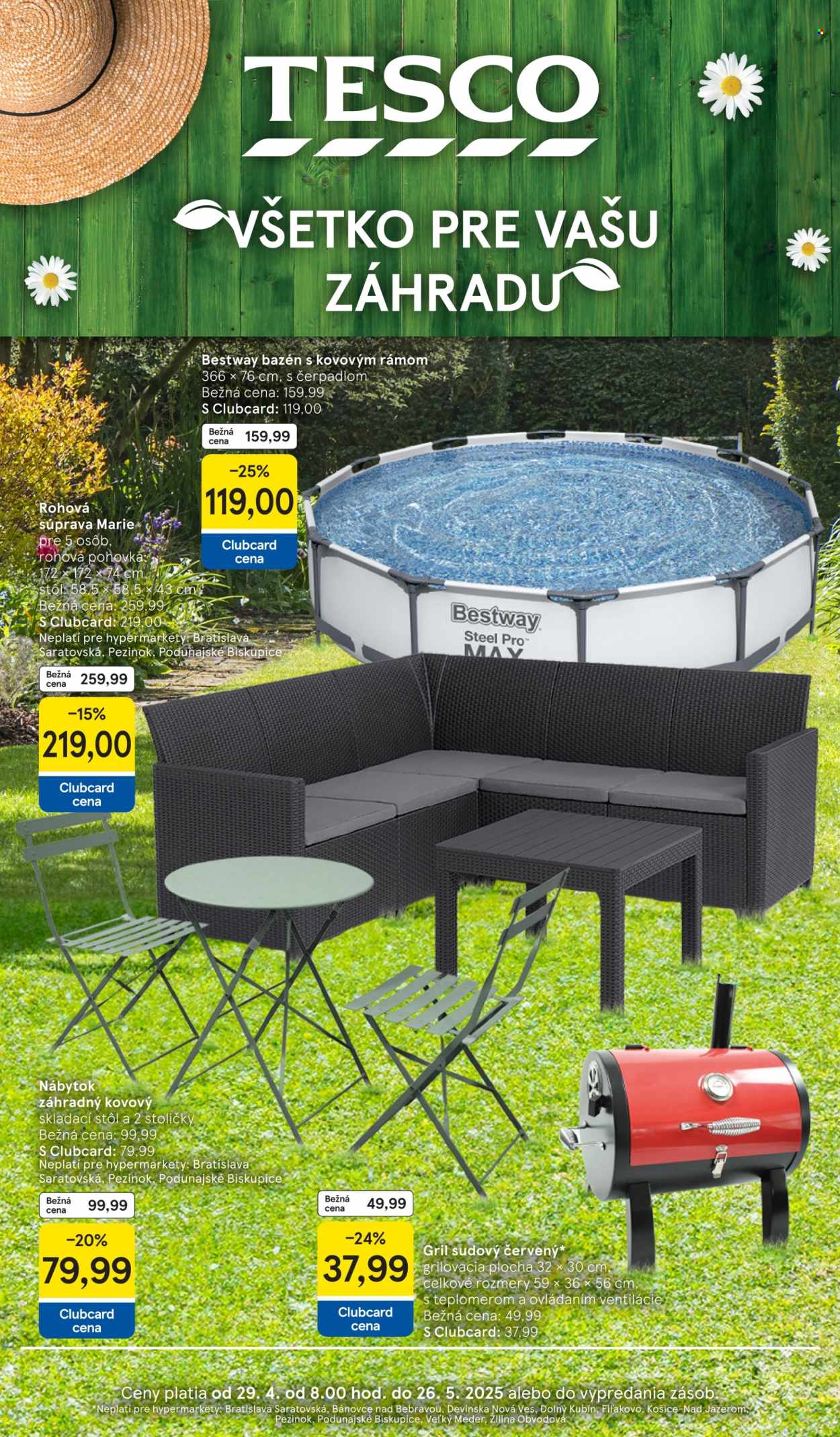 Leták TESCO - 29.4.2025 - 26.5.2025.