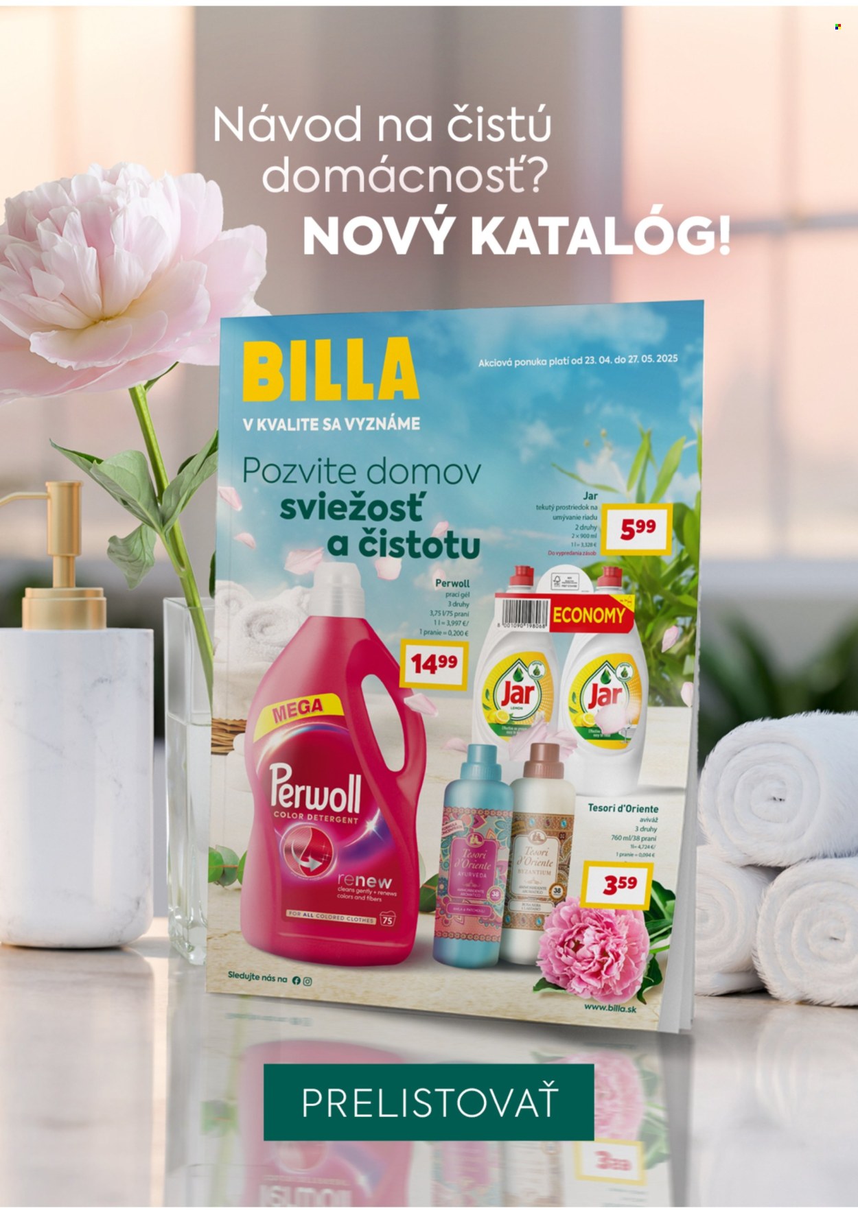 Leták Billa - 28.4.2025 - 13.5.2025.