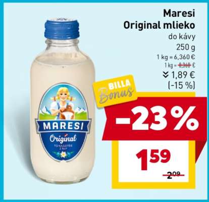 Maresi Original mlieko