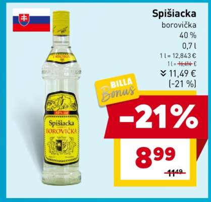 SPIŠIACKA BOROVIČKA