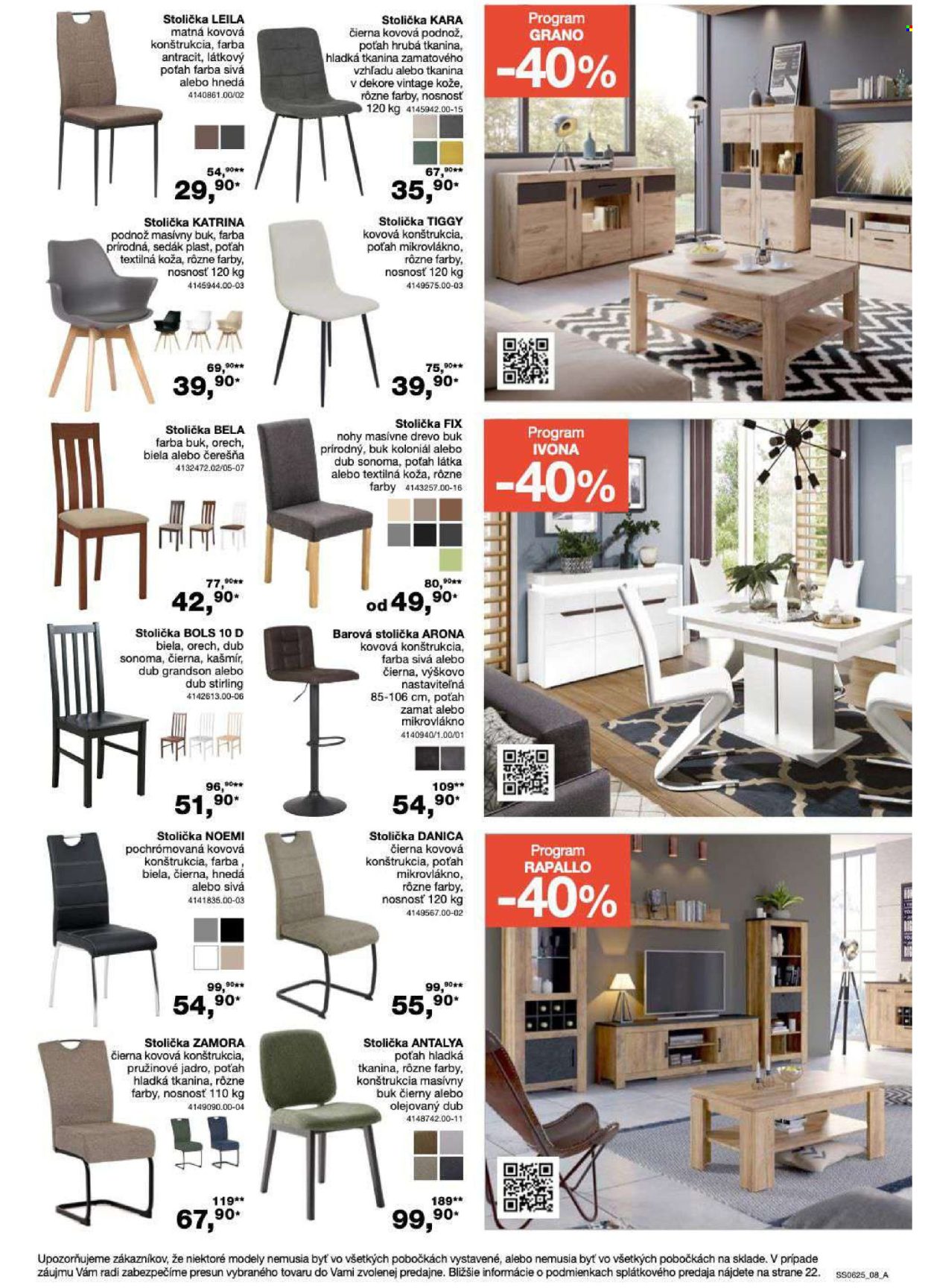 Leták Sconto nábytok - 30.4.2025 - 11.5.2025.