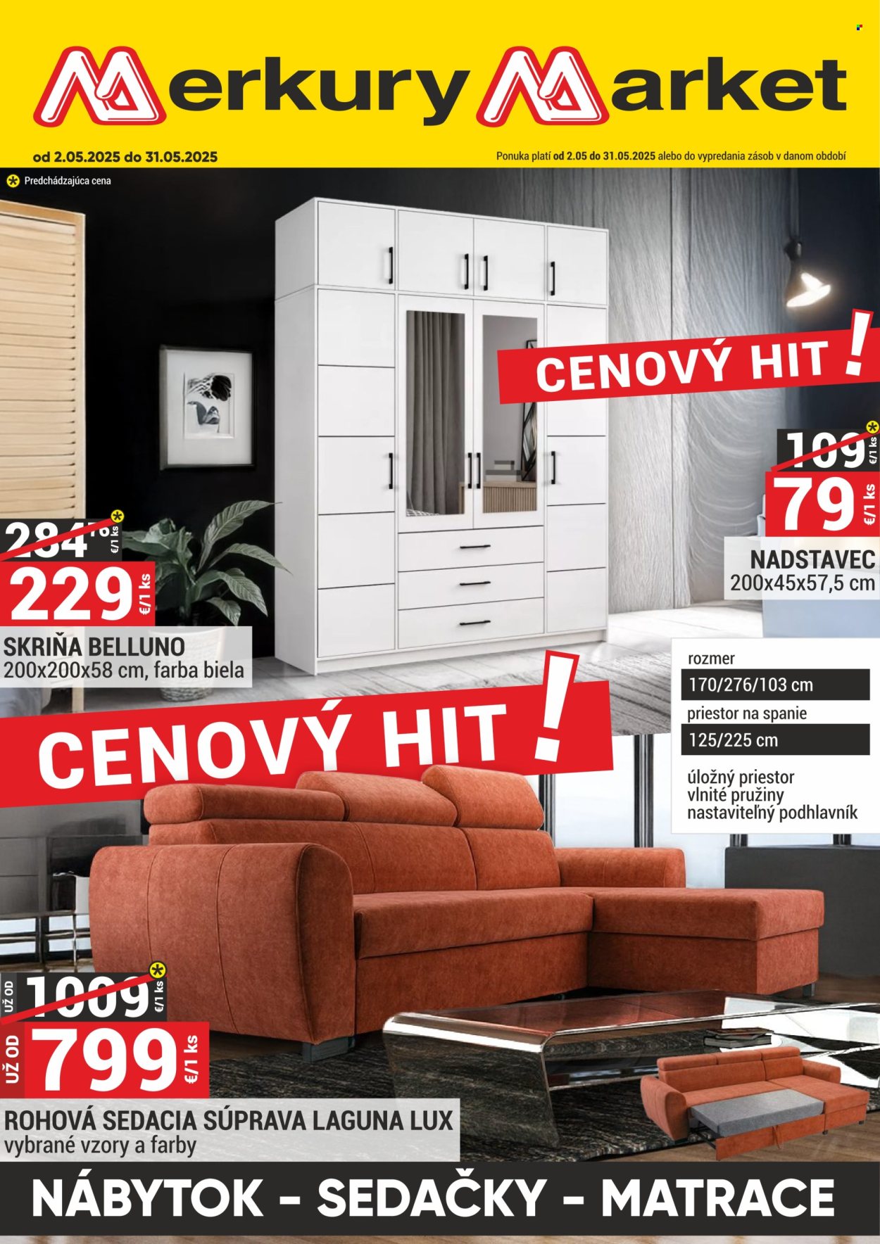 Leták Merkury Market - 2.5.2025 - 31.5.2025.