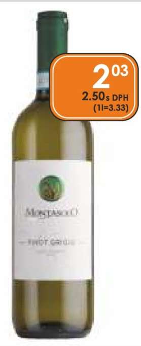 Montasolo Pinot Grigio