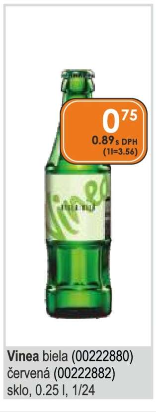 Vinea biela (00222880) červená (00222882)