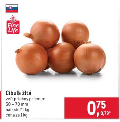 Cibuľa žltá