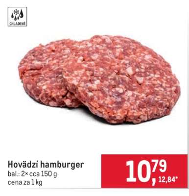 Hovädzí hamburger