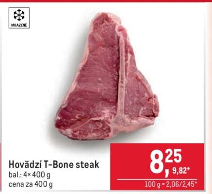 Hovädzí T-Bone steak