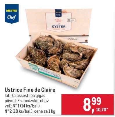 Ustrice Fine de Claire
