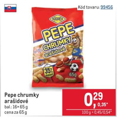 Pepe chrumky arašidové