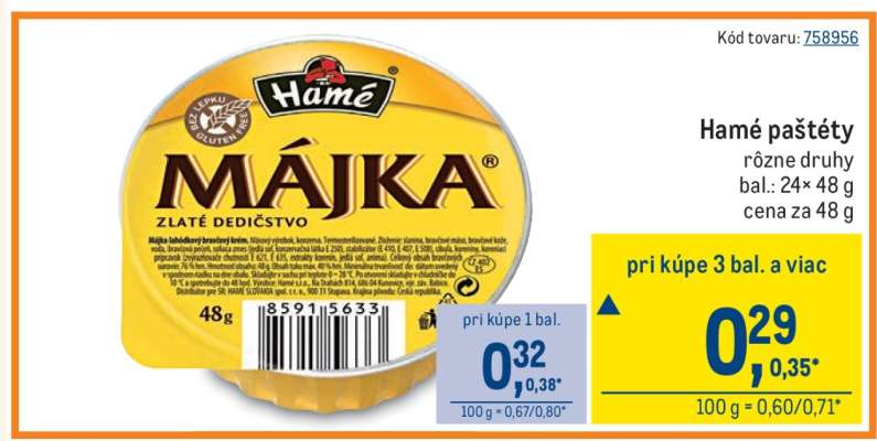 Hamé paštéty