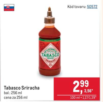 Tabasco Sriracha