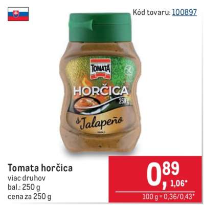 Tomata horčica