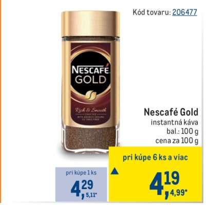 Nescafé Gold