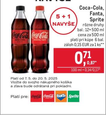 Coca-Cola, Fanta, Sprite