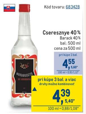 Cseresznye 40 %