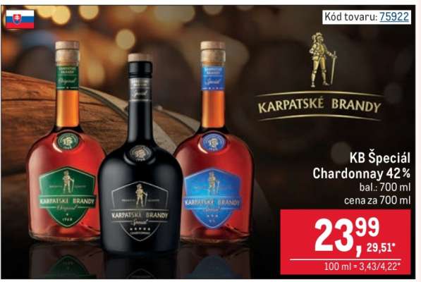 KB Špeciál Chardonnay 42 %